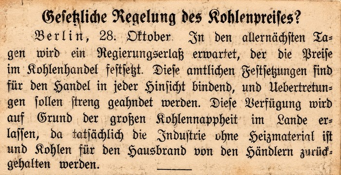 Brühler Monatschronik: Oktober